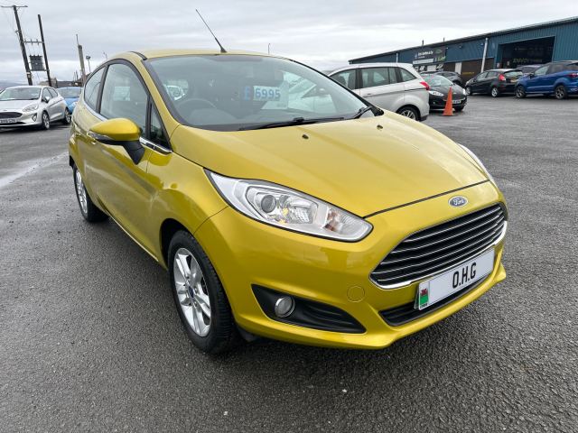 Ford 1.0 Zetec Hatchback 3dr Petrol Manual Euro 5 (s/s) (80 ps)